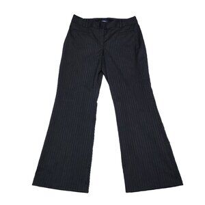 Black Pinstripe Dress Pants